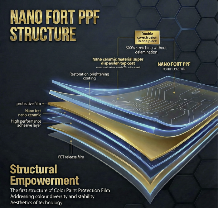 Nano Fort PPF Color Structure - Structural Empowerment